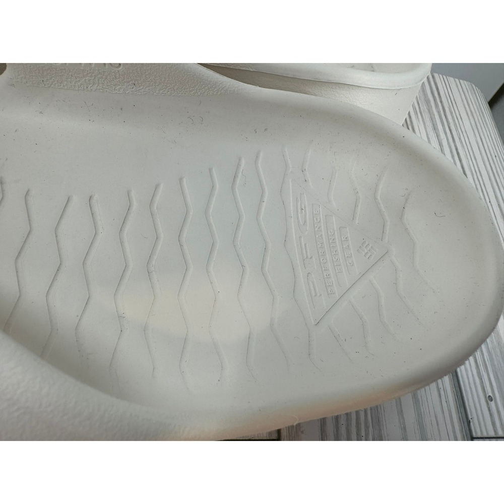 Columbia Women's Ramble‎ Flip Sandals Graphite White Size 10 Platform Comfort - Picture 9 of 9
